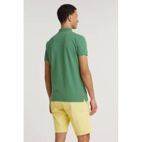 A fish named Fred regular fit polo met biologisch katoen groen - thumbnail