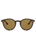 Ray-Ban lunettes de soleil RB2180 à monture ronde - Marron