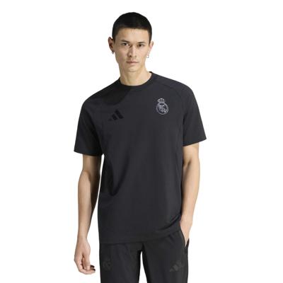 adidas Real Madrid Tiro Travel T-Shirt 2025-2026 Zwart