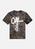 Off The Pitch Blotch Loose Fit T-Shirt Heren Zwart - Maat M - Kleur: Zwart | Soccerfanshop