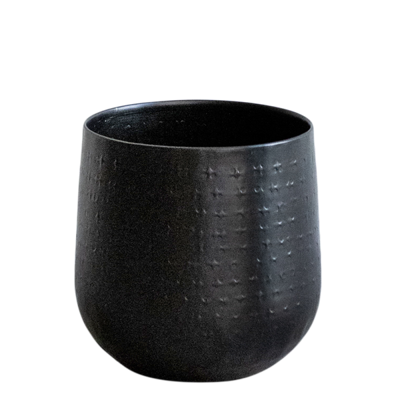 Pot - Matzwart - Gina Da Karakter - S - H16 W16