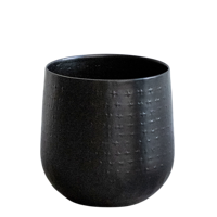 Pot - Matzwart - Gina Da Karakter - S - H16 W16