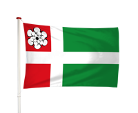 Vlag Oudkerk - Aldtsjerk (fr)