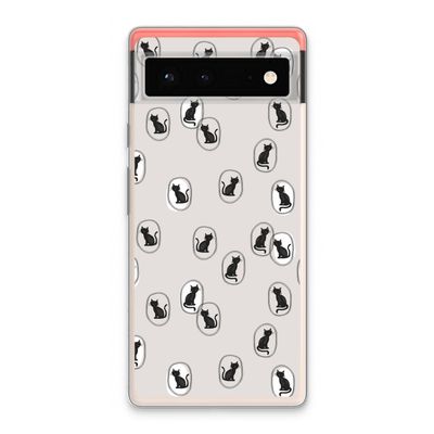 Miauw: Google Pixel 6 Transparant Hoesje
