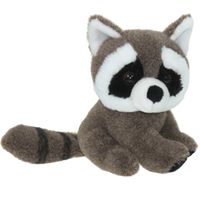 Pluche knuffel dieren Wasbeer van 26 cm - thumbnail