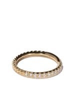 David Yurman bague Cable Collectibles en or 18ct sertie de diamants - thumbnail