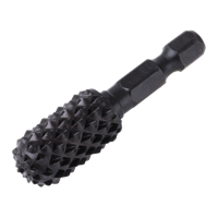 Wolfcraft Profielrasp | Peervormig | Hout | Ø13 x 48mm | 1 stuk - 4377000