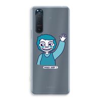 Zwaai: Sony Xperia 5 II Transparant Hoesje