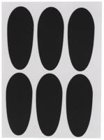 OXFORD Contact pads black