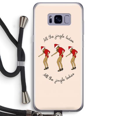 Jingle Ladies: Samsung Galaxy S8 Plus Transparant Hoesje met koord