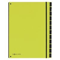 Sorteermap pagna trend 12tab a4 appelgroen