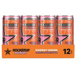 Rockstar - Energy Drink Tropical Guava No Sugar - 12x 250ml