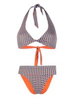 Fisico bikini à design réversible - Orange - thumbnail