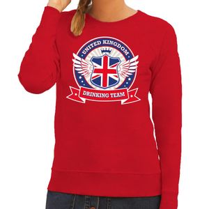 Engeland drinking team sweater rood dames 2XL  -