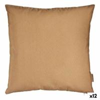 Kussenhoes 60 x 0,5 x 60 cm Beige (12 Stuks)