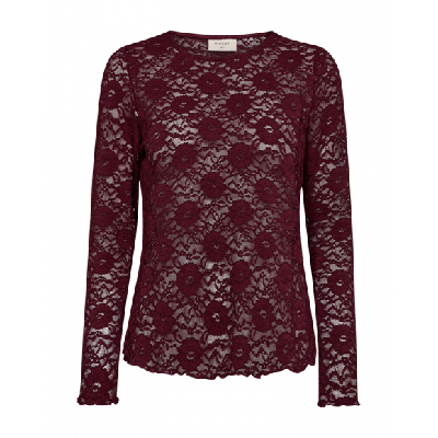 FreeQuent - Rood | Dames | Top | Rood | XXL | regular | Kamst mode