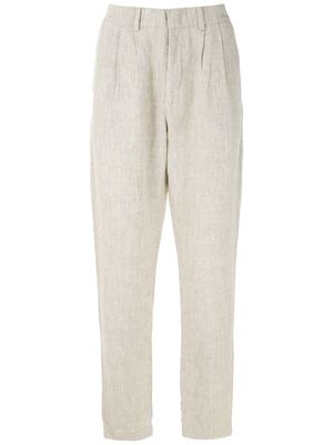 Handred pantalon droit en lin - Tons neutres
