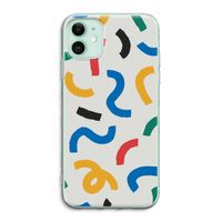 Illustratieve pop 2: iPhone 11 Transparant Hoesje