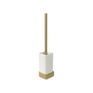 Toiletborstelset Haceka Aline Gold 41,4 cm Aluminium Mat Goud Haceka