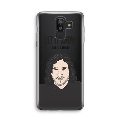Let It Snow: Samsung Galaxy J8 (2018) Transparant Hoesje