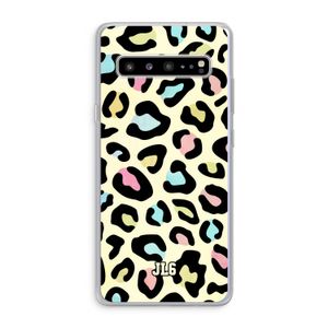Leopard pattern: Samsung Galaxy S10 5G Transparant Hoesje