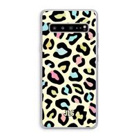 Leopard pattern: Samsung Galaxy S10 5G Transparant Hoesje