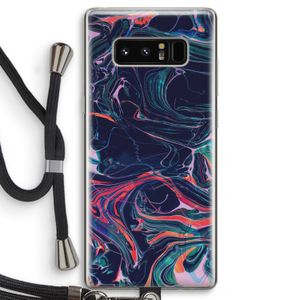 Light Years Beyond: Samsung Galaxy Note 8 Transparant Hoesje met koord