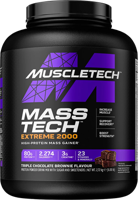 MuscleTech Mass Tech Extreme 2000 Triple Chocolate Brownie (2720 g)
