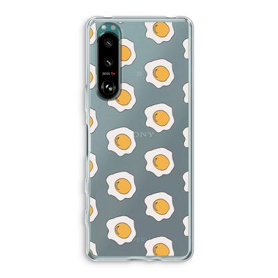 Bacon to my eggs #1: Sony Xperia 5 III Transparant Hoesje