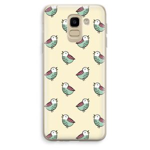 Vogeltjes: Samsung Galaxy J6 (2018) Transparant Hoesje