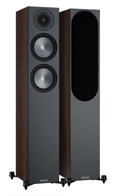 Monitor Audio Bronze 200 vloerstaande speaker walnoot (Buitenkans)