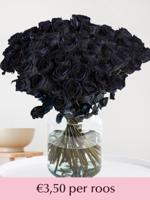 Zwarte rozen - XL rozen - 10 t/m 49 rozen