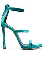 Giuseppe Zanotti sandales à talon 140 mm - Bleu