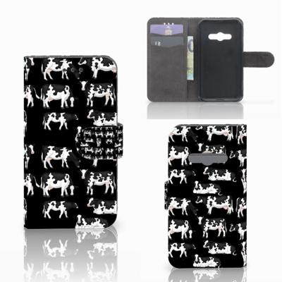 Samsung Galaxy Xcover 3 | Xcover 3 VE | Telefoonhoesje | Met pasjeshouder | Koetjes