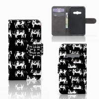 Samsung Galaxy Xcover 3 | Xcover 3 VE | Telefoonhoesje | Met pasjeshouder | Koetjes