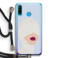 Incognito: Huawei P30 Lite Transparant Hoesje met koord