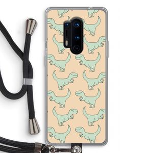 Dinos: OnePlus 8 Pro Transparant Hoesje met koord