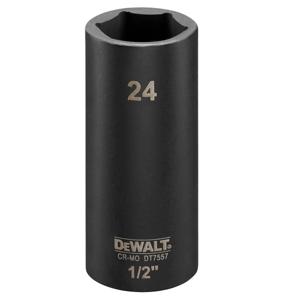 DeWALT DT7557 Krachtdop 1/2" lang | 24mm