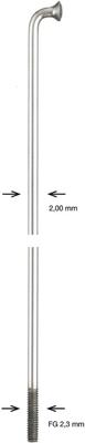 Alpina spoke sst 2x252 mm