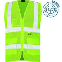 Opsial JULIUS OGT veiligheidsvest geel High Visibility - maat XXL Opsial JULIUS OGT veiligheidsvest geel High Visibility - maat XXL