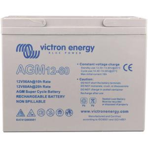 Victron Energy Deep Cycle Loodaccu 12 V 60 Ah Loodvlies (AGM) (b x h x d) 138 x 229 x 227 mm Cyclusbestendig