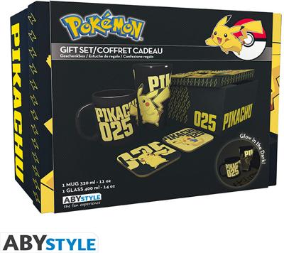 Pokemon - Pikachu Glow in the Dark Gift Set