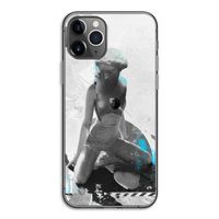 I will not feel a thing: iPhone 11 Pro Transparant Hoesje