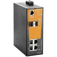 Weidmüller IE-SW-AL06M-4GTPOE-2GESFP Industrial Ethernet Switch 10 / 100 / 1000 MBit/s PoE-functie - thumbnail