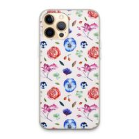 Bloemetjes: iPhone 13 Pro Max Transparant Hoesje
