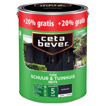 Cetabever Schuur en Tuinhuis Beits Dekkend Zijdeglans - Antraciet