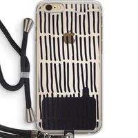 Moroccan stripes: iPhone 6 PLUS / 6S PLUS Transparant Hoesje met koord