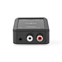 Nedis Digitale Audioconverter | 1-weg | Input: HDMI Input | Output: 2x (2x RCA Female) / 3.5 mm | Automatisch | Antraciet - ACON3415AT - thumbnail