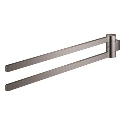 GROHE Selection Handdoekhouder - 40cm - dubbel - draaibaar - hard graphite 41063a00