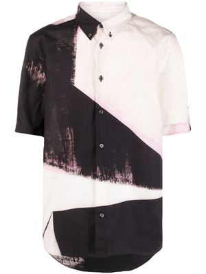 Alexander McQueen chemise imprimée à manches courtes - Rose